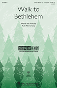 Walk to Bethlehem Three-Part Mixed choral sheet music cover